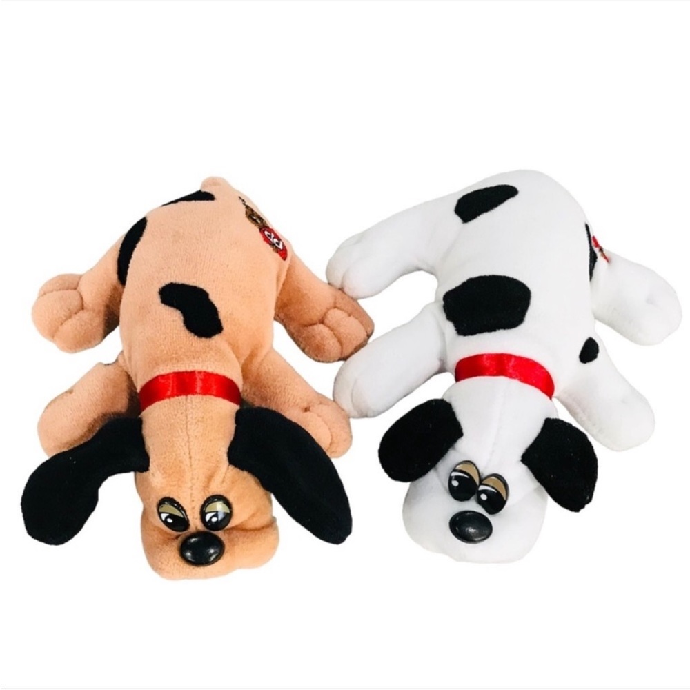 Vintage Tonka Pound Puppy Dog & Pound Puppy Kitty Plush Stuffed Animal - Picture 2 of 5